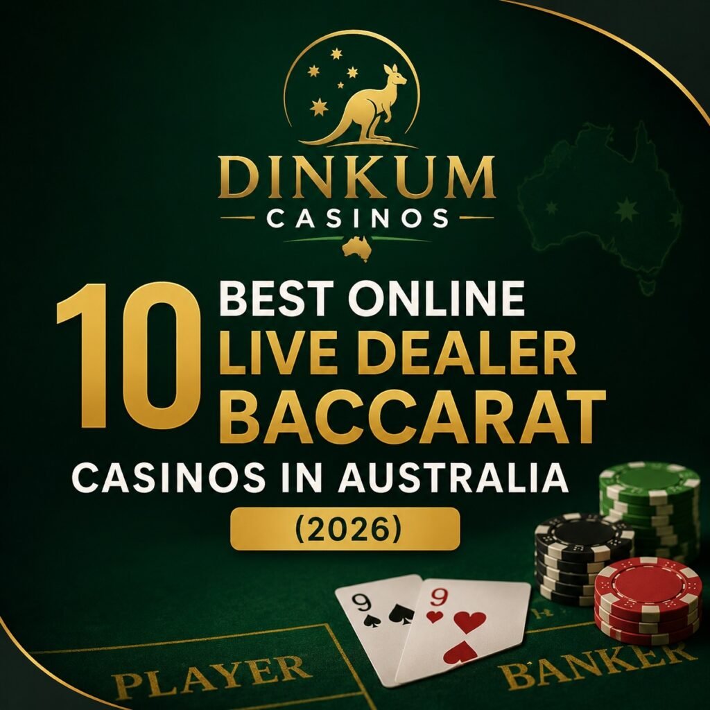10 Best Online Live Dealer Baccarat Casinos in Australia (2026)