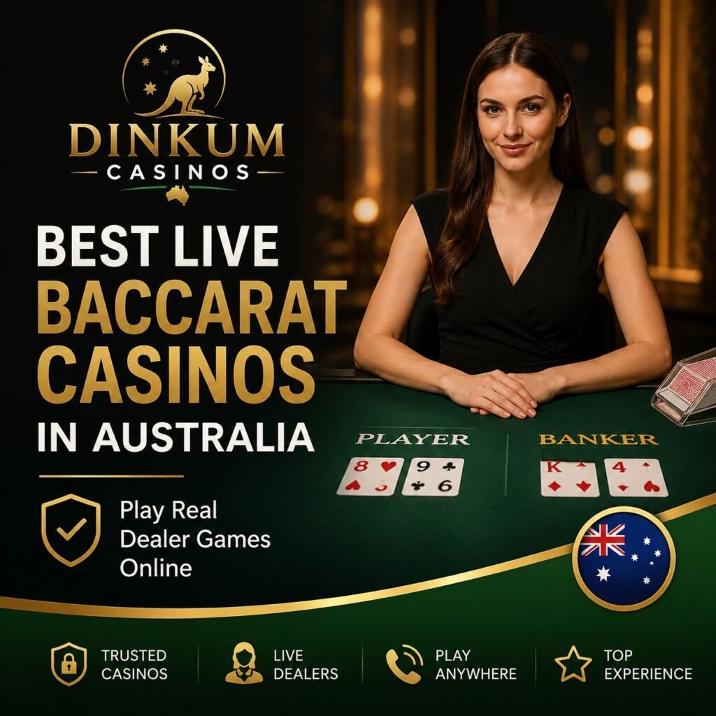 Best Live Baccarat Casinos in Australia Play Real Dealer Games Online