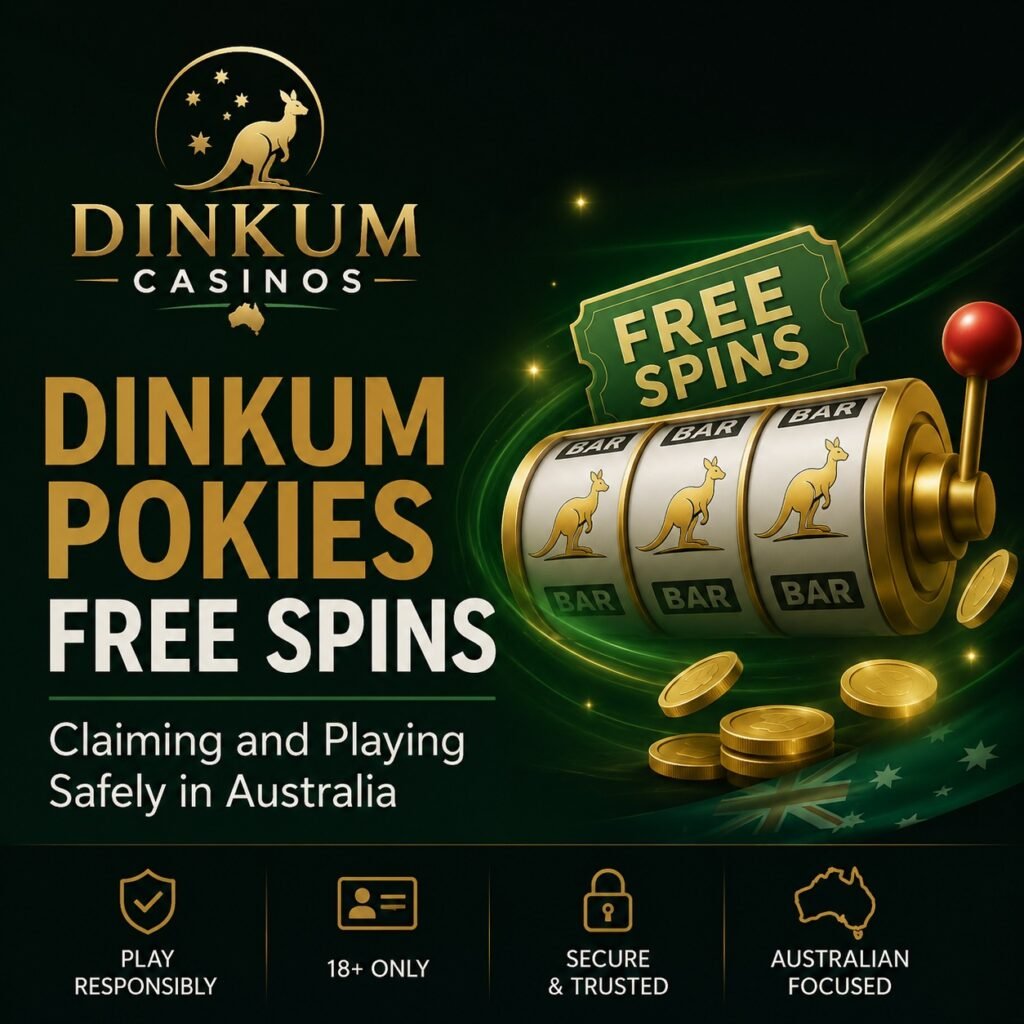 Dinkum Pokies Free Spins Claiming and Playing Safely in Australia
