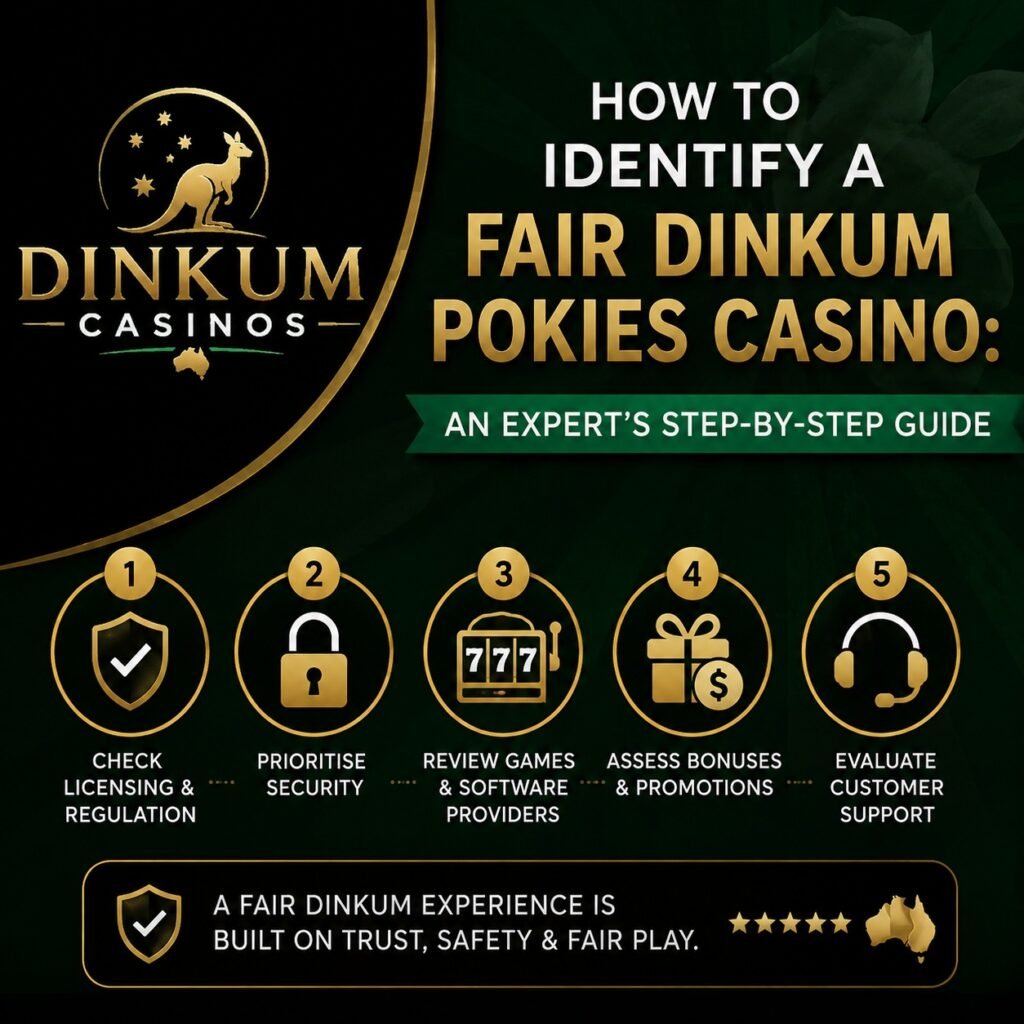 How to Identify a Fair Dinkum Pokies Casino An Expert’s Step by Step Guide